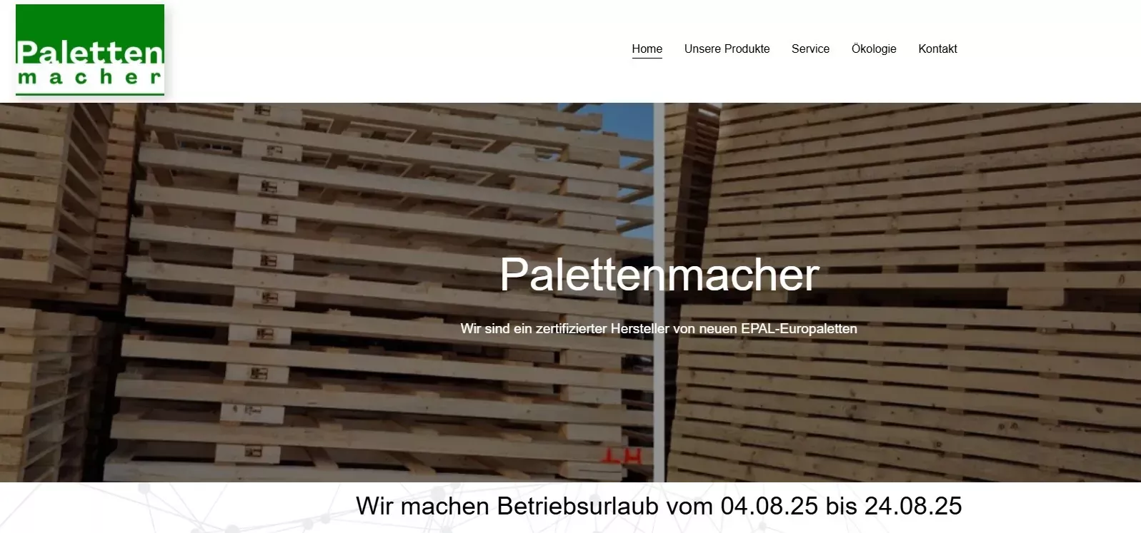 Palettenmacher - artenativ GmbH