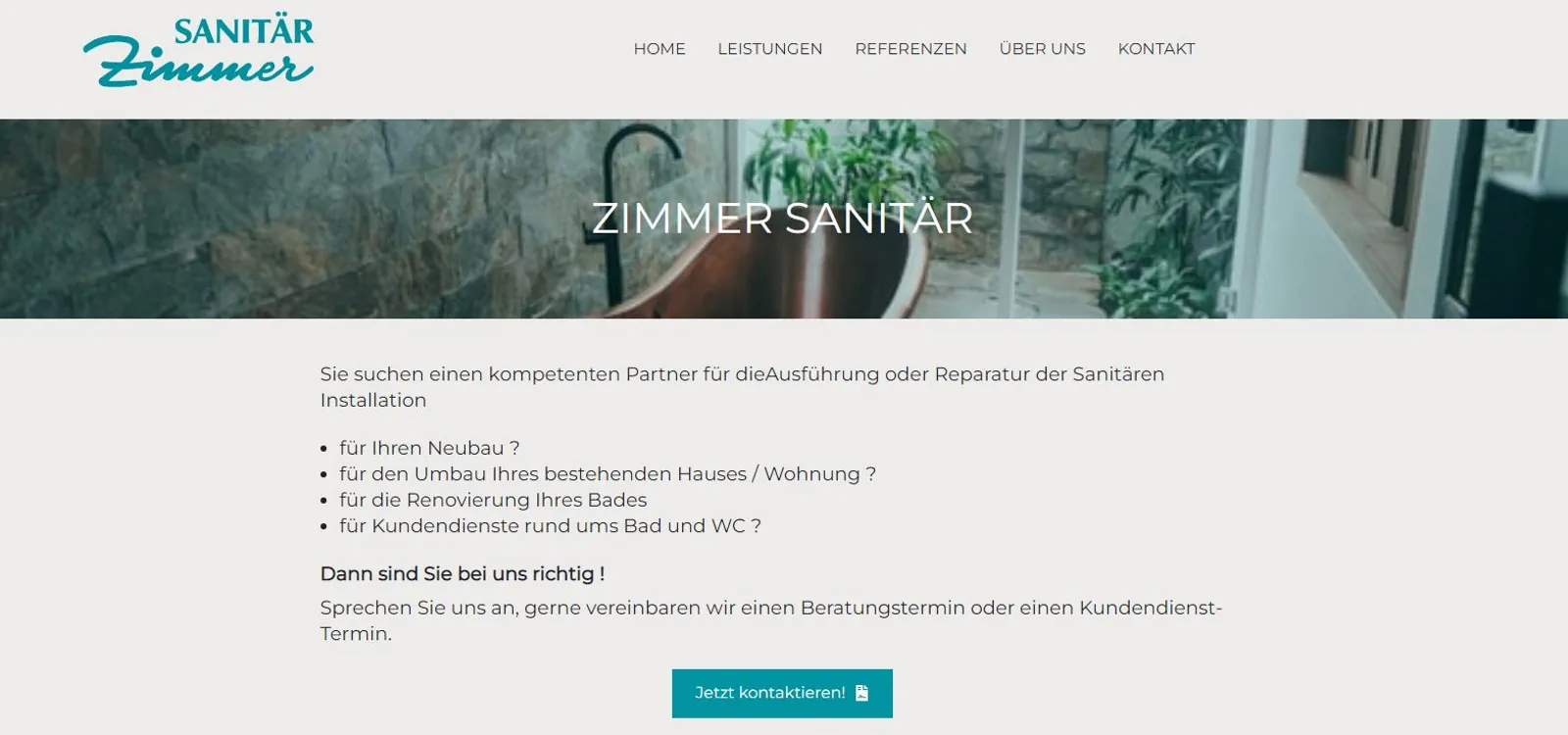 ZIMMER Sanitäre Anlagen